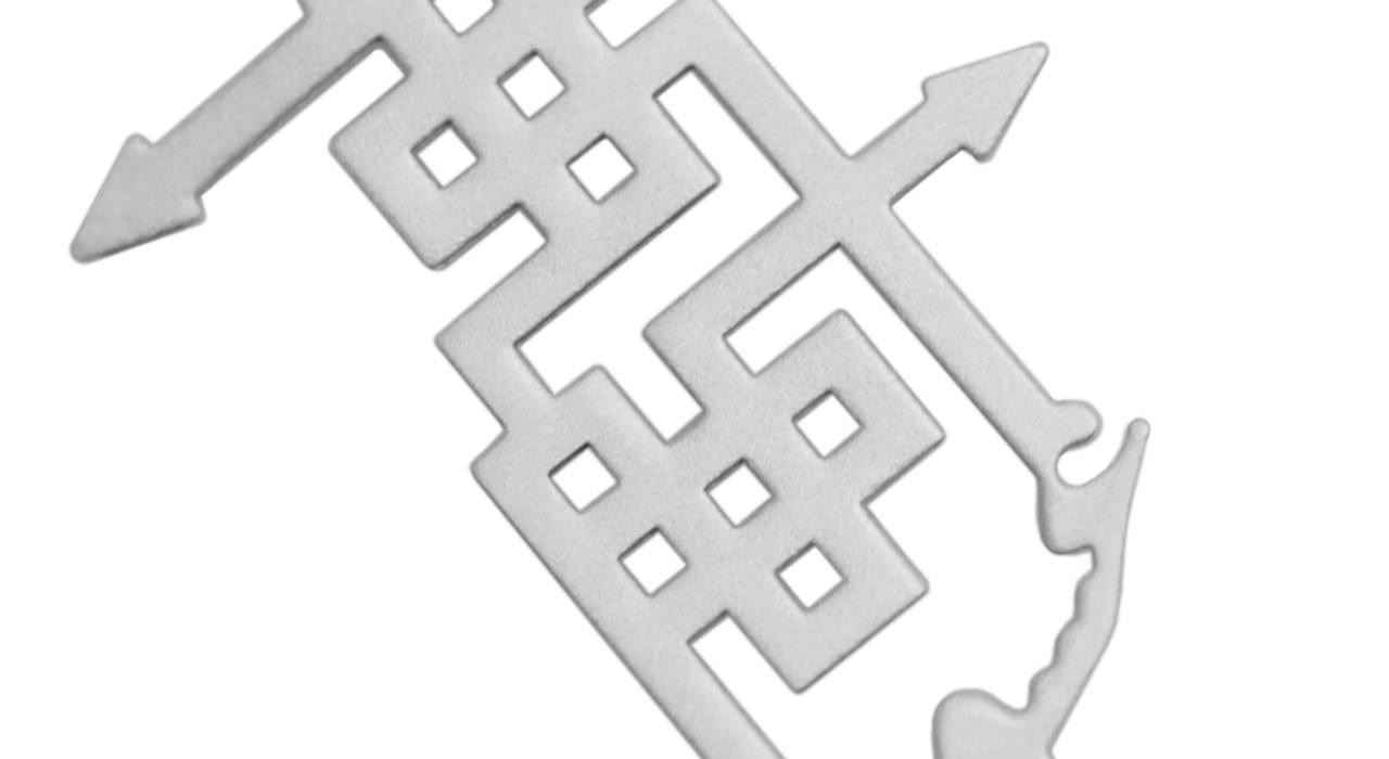 Price and Buy Persian Silver Necklace with Minimalist Calligraphy Eshgh - Image 3