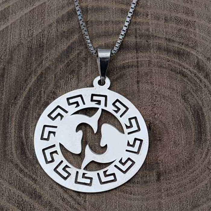 Price and Buy Persian Silver Necklaces Artistic Esfand Symbol - Image 3