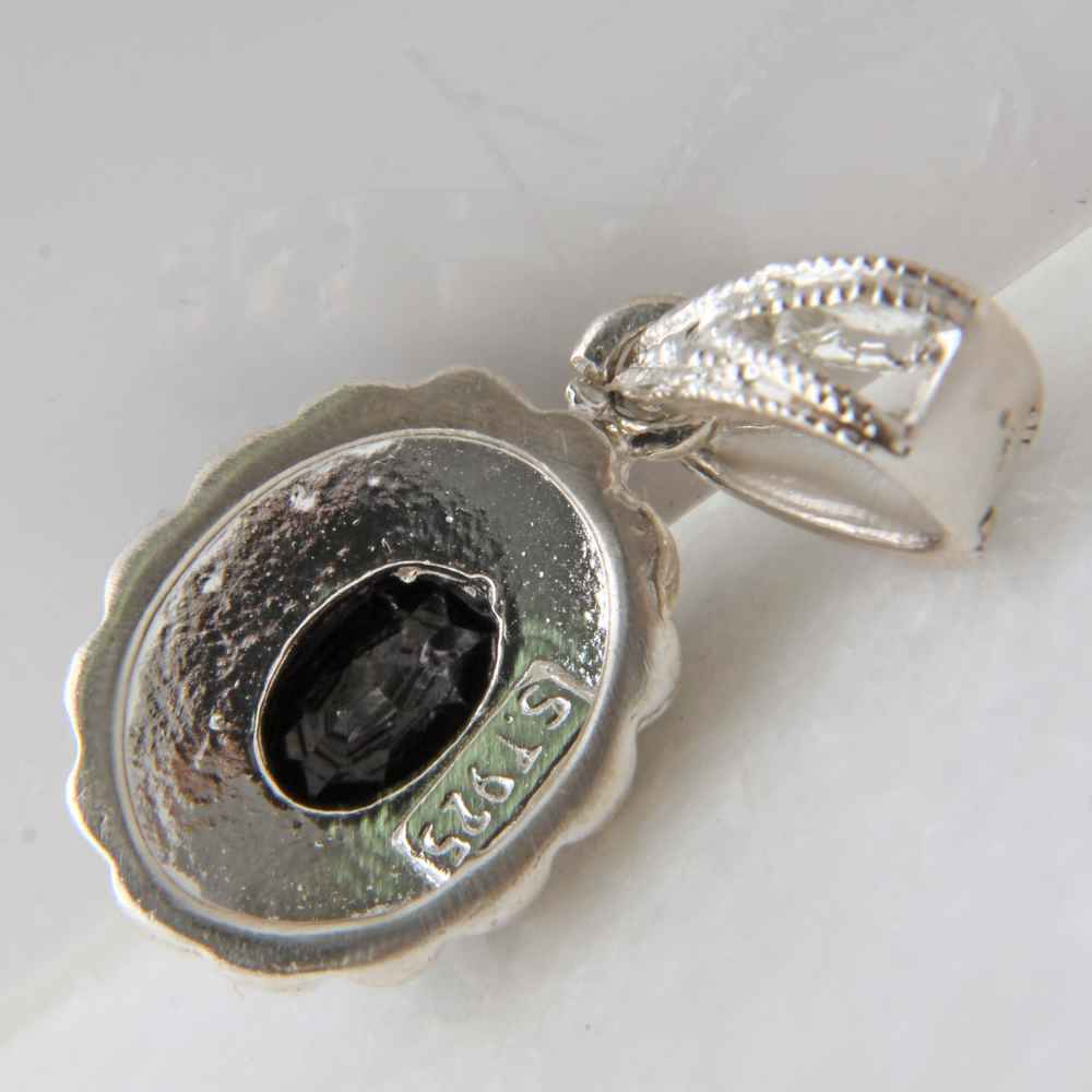 Price and Buy Persian Silver Pendant Classic Style with Agate Gemstone Laya - Image 4