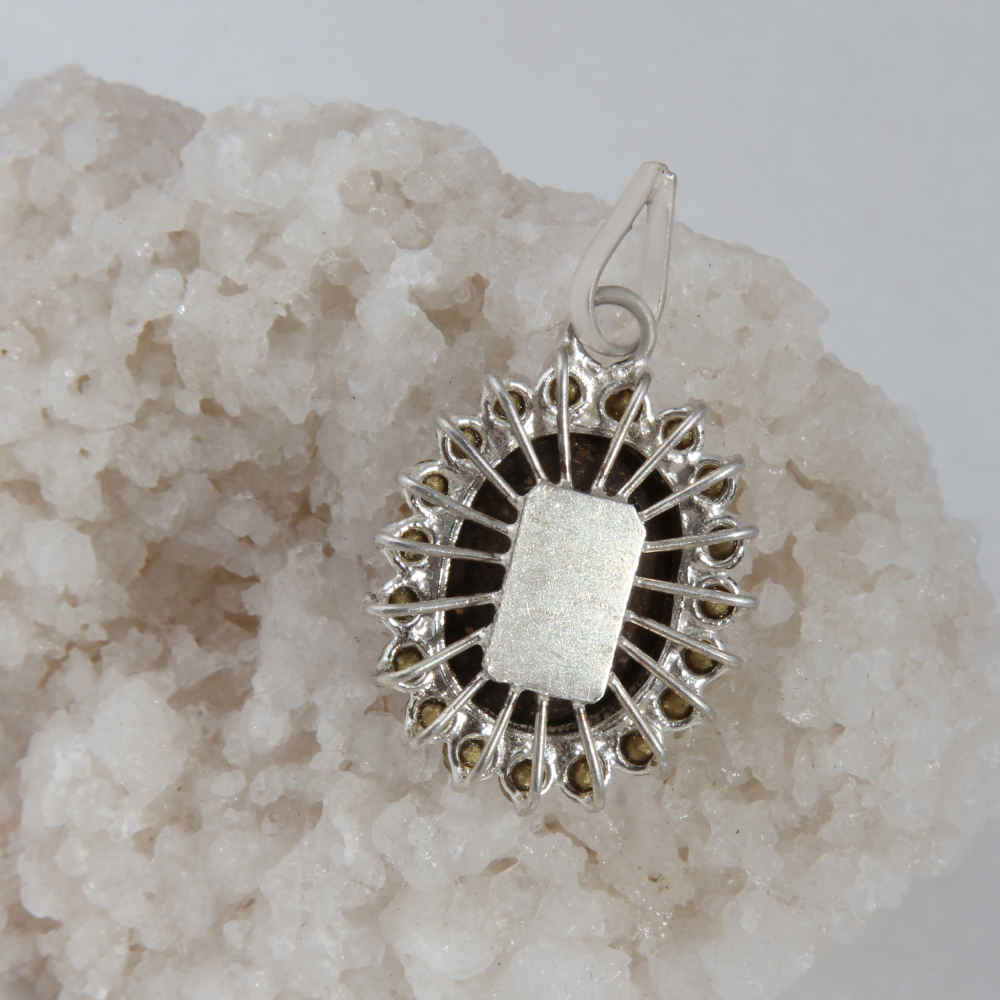 Price and Buy Persian Silver Pendant with Turquoise Gemstone Royan - Image 4