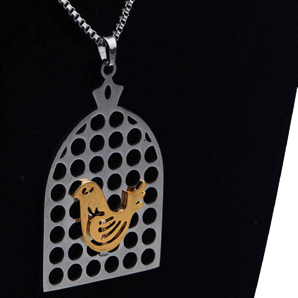 Price and Buy Persian Steel Necklace Minimalist for Women Morghe Amin - Image 4