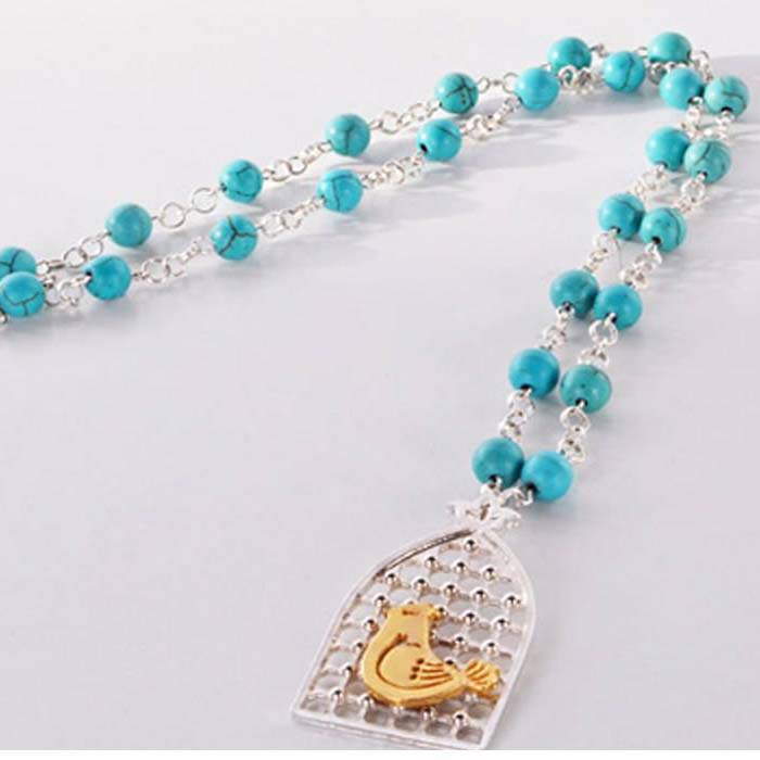 Price and Buy Persian Steel Necklace Minimalist Morghe Amin Saf - Image 3