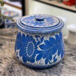 Price and Buy Persian Stone Dizi Pot for Abgoosht with Floral Design - Image 3