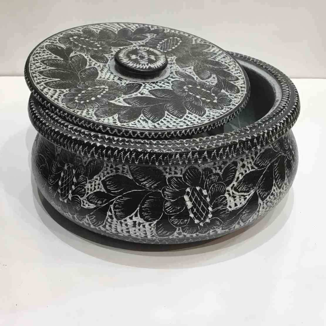 Price and Buy Persian Stone Dizi Pot with Lid for Cooking Abgoosht – Flower - Image 3