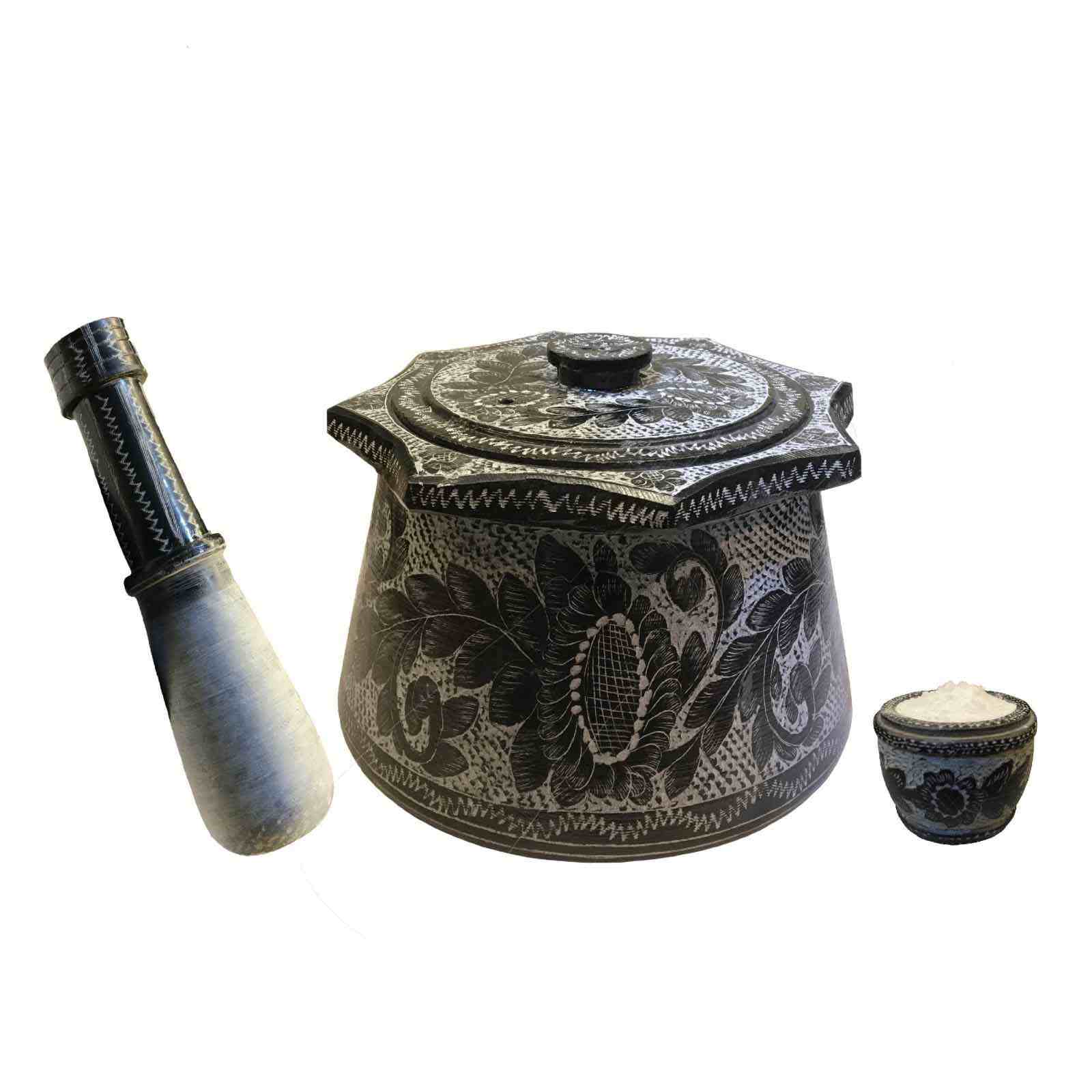 Price and Buy Persian Stone Dizi Pot with Lid for Cooking Abgoosht – Star - Image 3