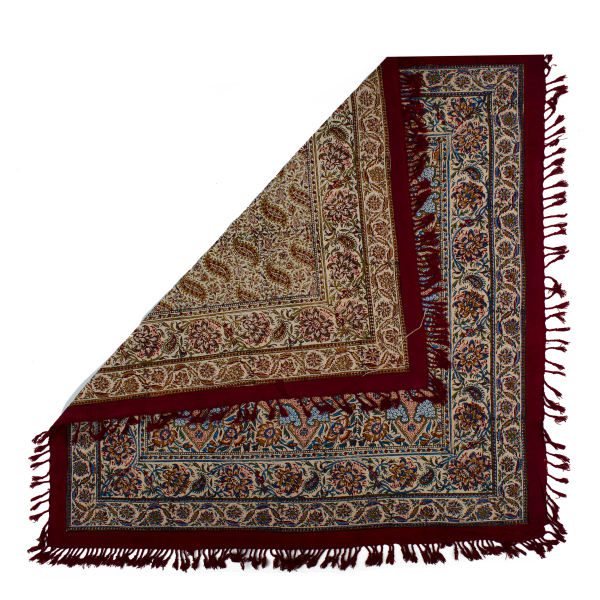Price and Buy Persian Tablecloth: Isfahan’s Traditional Kalamkari Block Print Atriyan I_68f6cab53d534.jpeg Price and Buy Persian Tablecloth: Isfahan’s Traditional Kalamkari Block Print Atriyan I