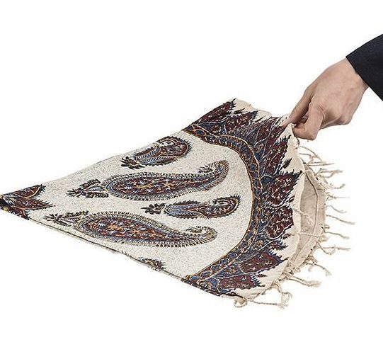 Price and Buy Persian Tablecloth: Isfahan’s Traditional Kalamkari Block Print Boteh Jegheh - Image 3