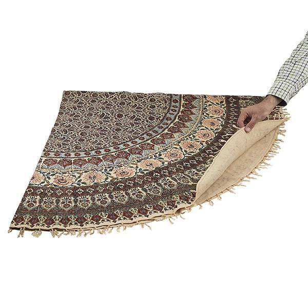 Price and Buy Persian Tablecloth: Isfahan’s Traditional Kalamkari Block Print Floral - Image 3