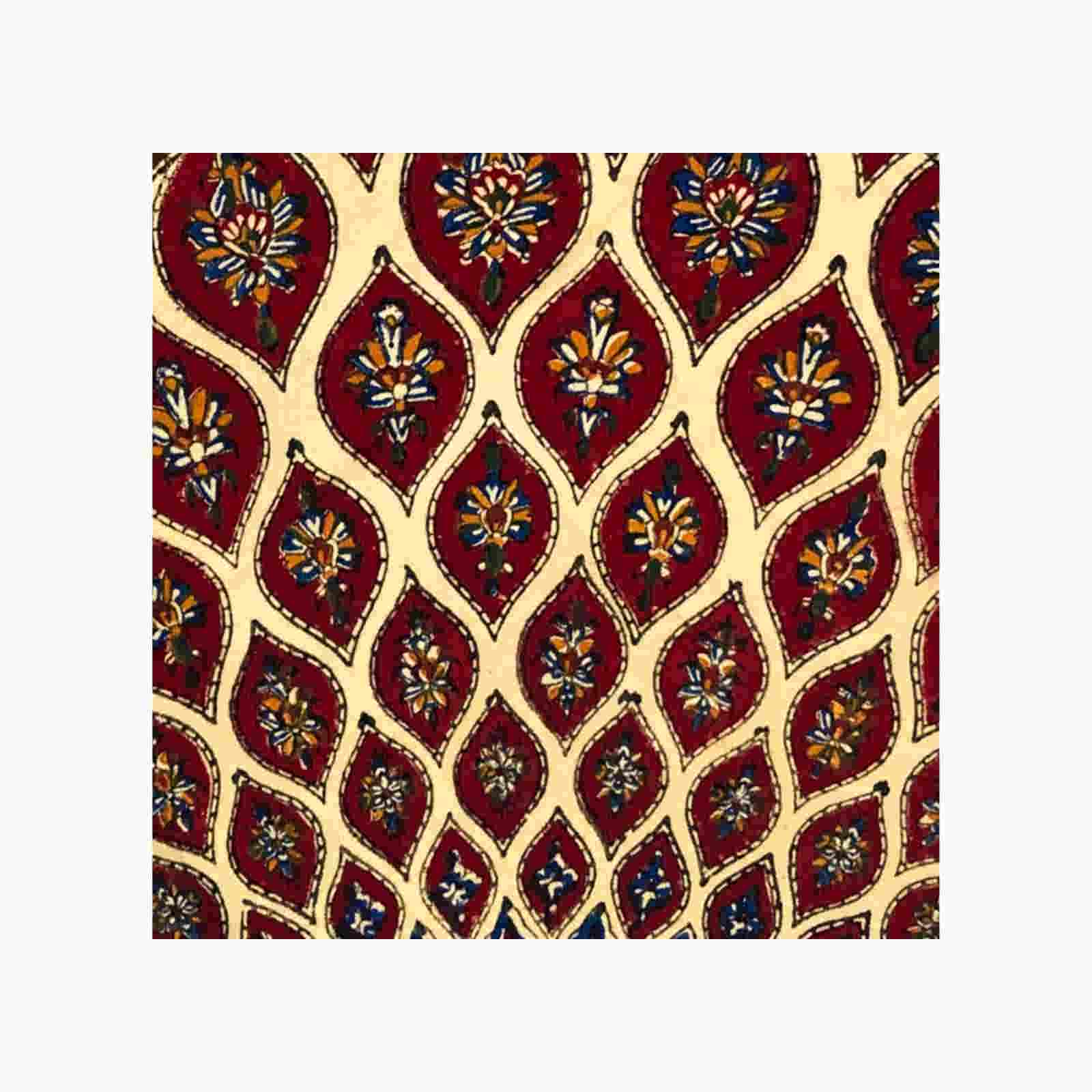 Price and Buy Persian Tablecloth: Isfahan’s Traditional Kalamkari Block Print G272 - Image 3