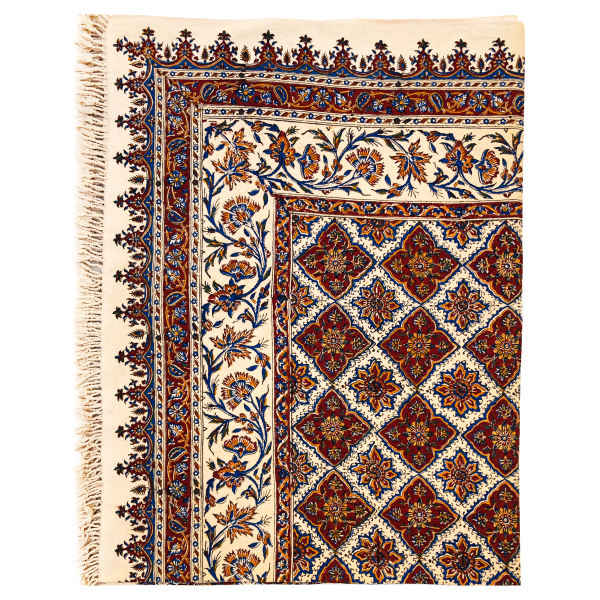 Price and Buy Persian Tablecloth: Isfahan’s Traditional Kalamkari Block Print G280_68f4af1f6b6a8.jpeg Price and Buy Persian Tablecloth: Isfahan’s Traditional Kalamkari Block Print G280