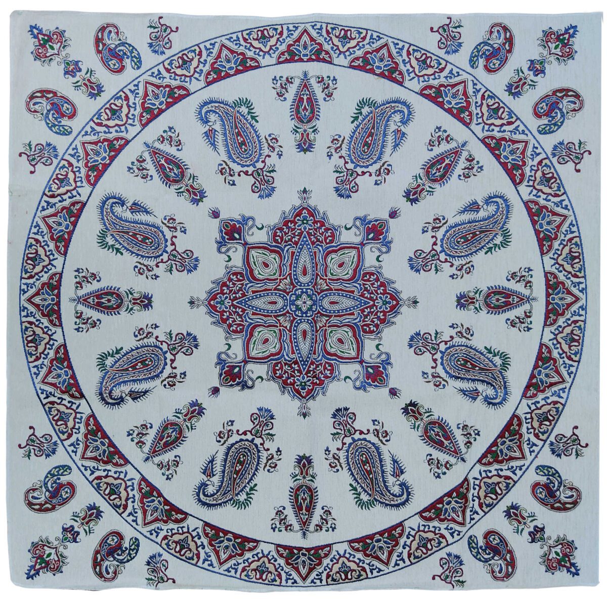 Price and Buy Persian Tablecloth: Isfahan’s Traditional Kalamkari Block Print Golbaf II