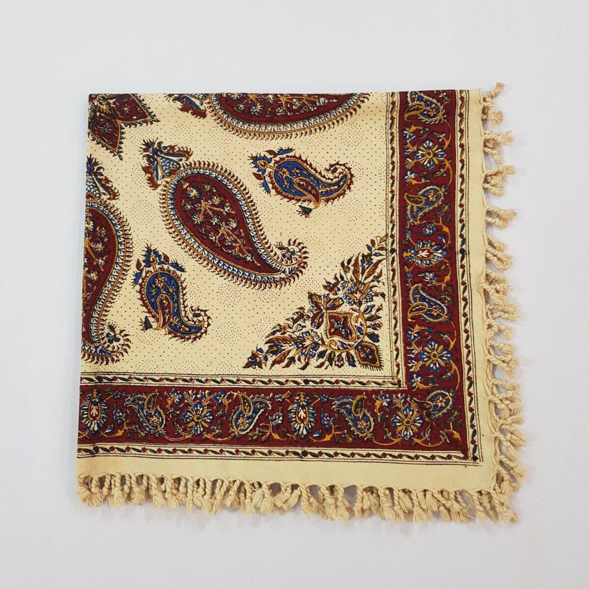 Price and Buy Persian Tablecloth: Isfahan’s Traditional Kalamkari Block Print Manel - Image 4