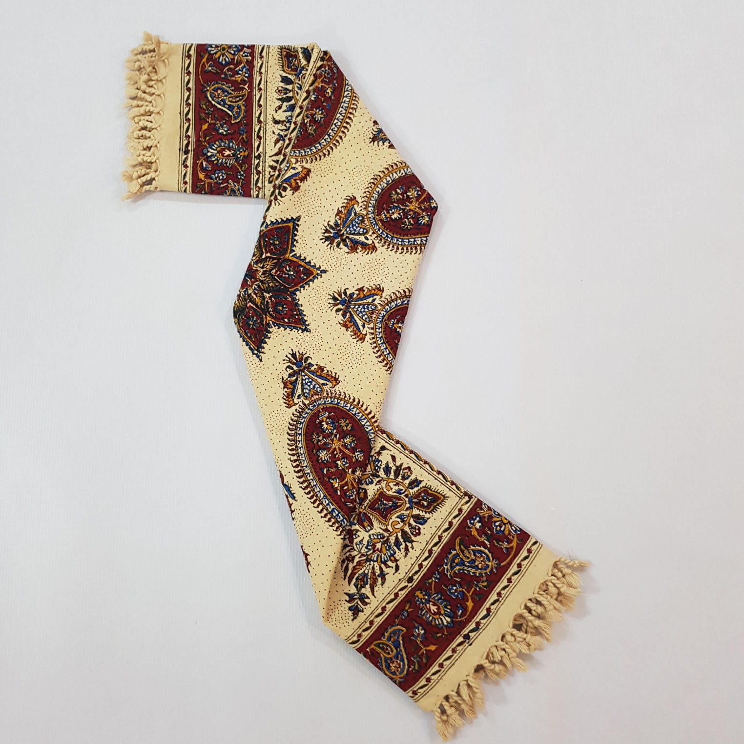 Price and Buy Persian Tablecloth: Isfahan’s Traditional Kalamkari Block Print Manel - Image 5
