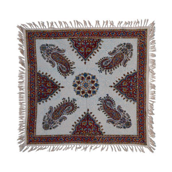 Price and Buy Persian Tablecloth: Isfahan’s Traditional Kalamkari Block Print Paisley_68f6ca8a0c355.jpeg Price and Buy Persian Tablecloth: Isfahan’s Traditional Kalamkari Block Print Paisley