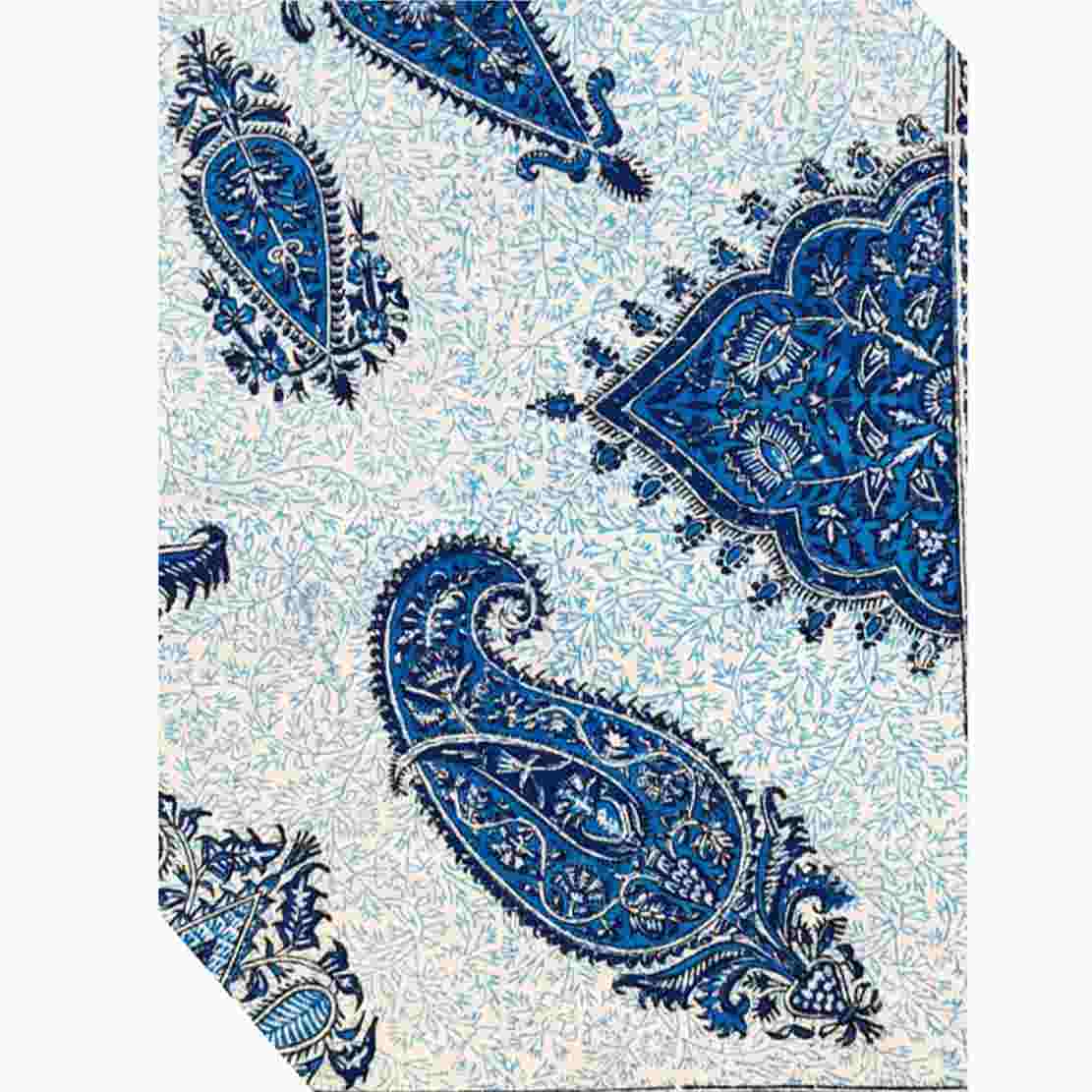 Price and Buy Persian Tablecloth: Isfahan’s Traditional Kalamkari Block Print Sun - Image 3