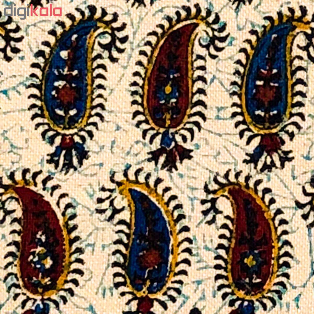 Price and Buy Persian Tablecloth: Isfahan’s Traditional Kalamkari Block Print Taji II - Image 3