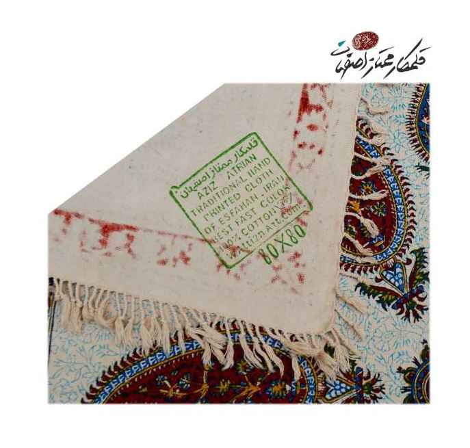 Price and Buy Persian Tablecloth: Isfahan’s Traditional Kalamkari Block Print - Image 3