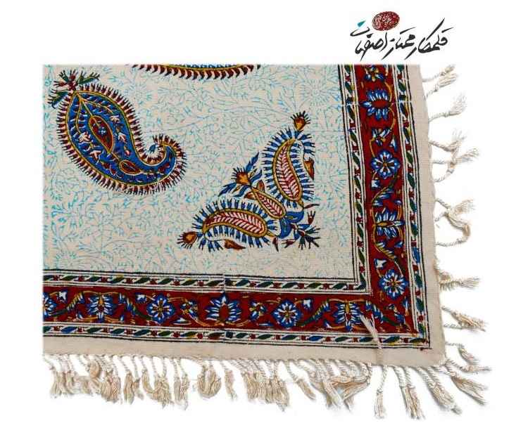 Price and Buy Persian Tablecloth: Isfahan’s Traditional Kalamkari Block Print - Image 4