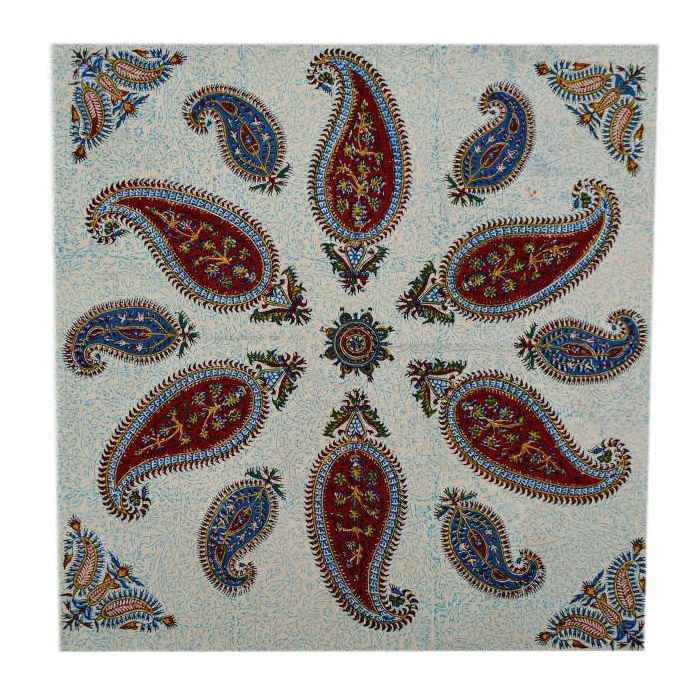 Price and Buy Persian Tablecloth: Isfahan’s Traditional Kalamkari Block Print - Image 5