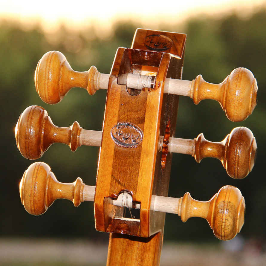 Price and Buy Persian Tar String Instrument – Handcrafted by Iran-Saz, Model 2 Stamp - Image 8