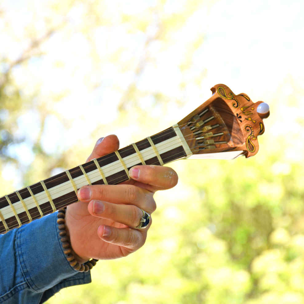 Price and Buy Persian Tar String Instrument – Handcrafted by Iran-Saz, Model Molana - Image 6