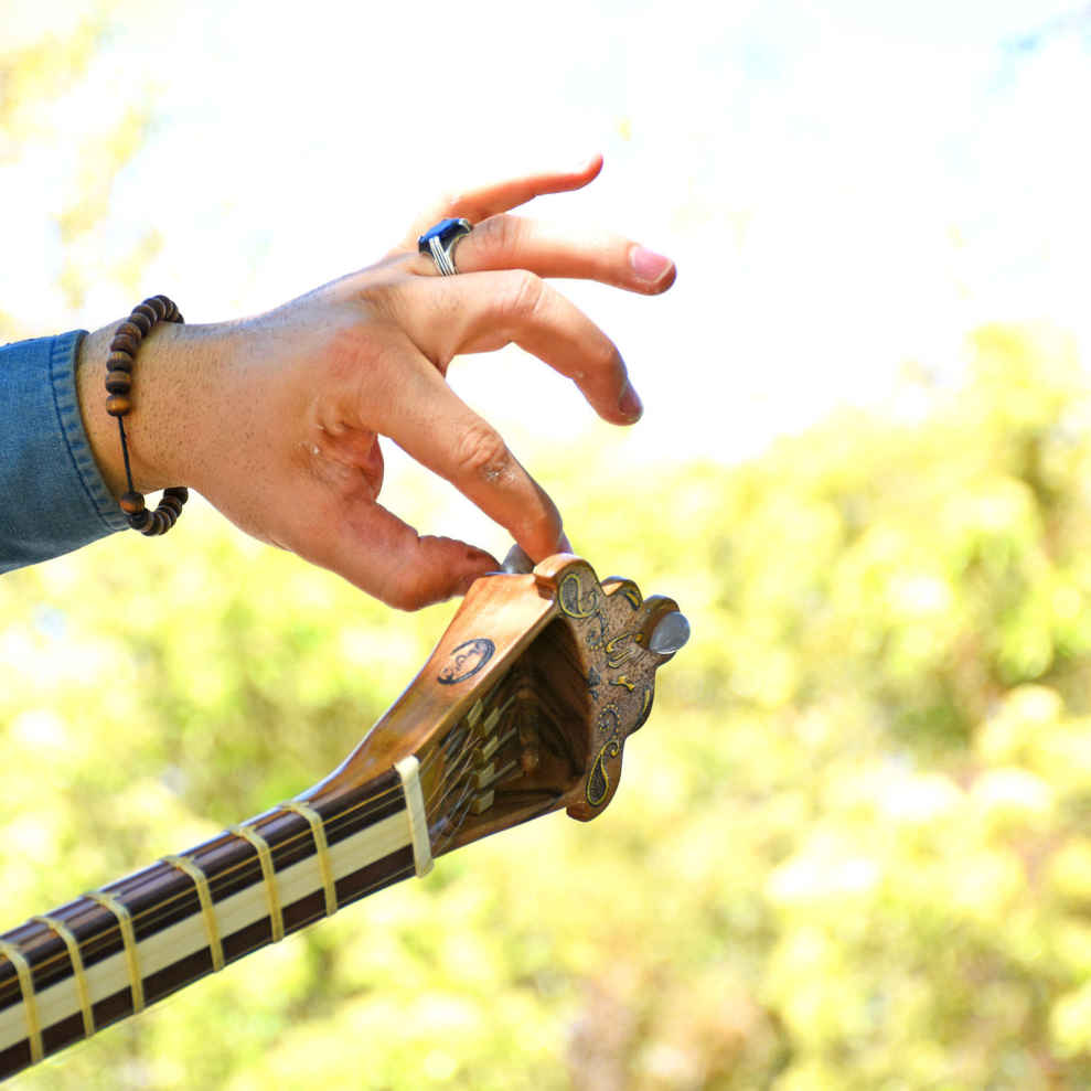 Price and Buy Persian Tar String Instrument – Handcrafted by Iran-Saz, Model Molana - Image 9