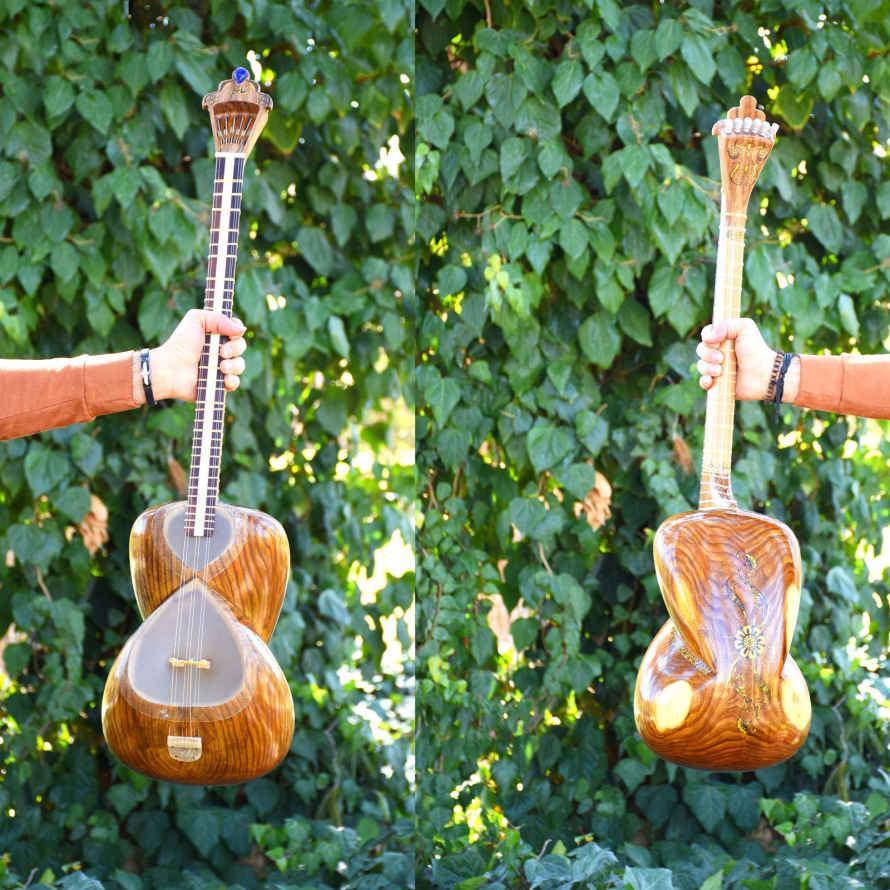 Price and Buy Persian Tar String Instrument – Handcrafted by Iran-Saz, Model Shahkar - Image 11