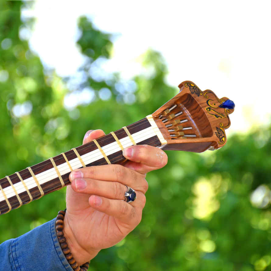 Price and Buy Persian Tar String Instrument – Handcrafted by IranSaz, Model Mehregan - Image 3