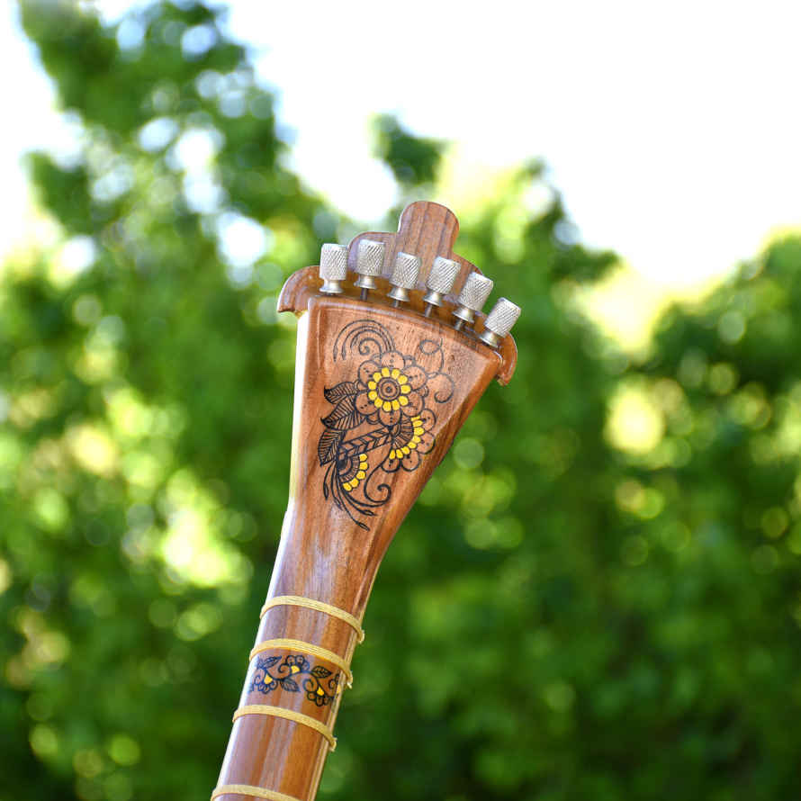 Price and Buy Persian Tar String Instrument – Handcrafted by IranSaz, Model Mehregan - Image 8
