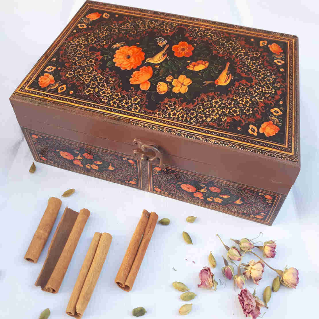 Price and Buy Persian Tea Organizer Box with Decorative Chests – Model N2030 - Image 3