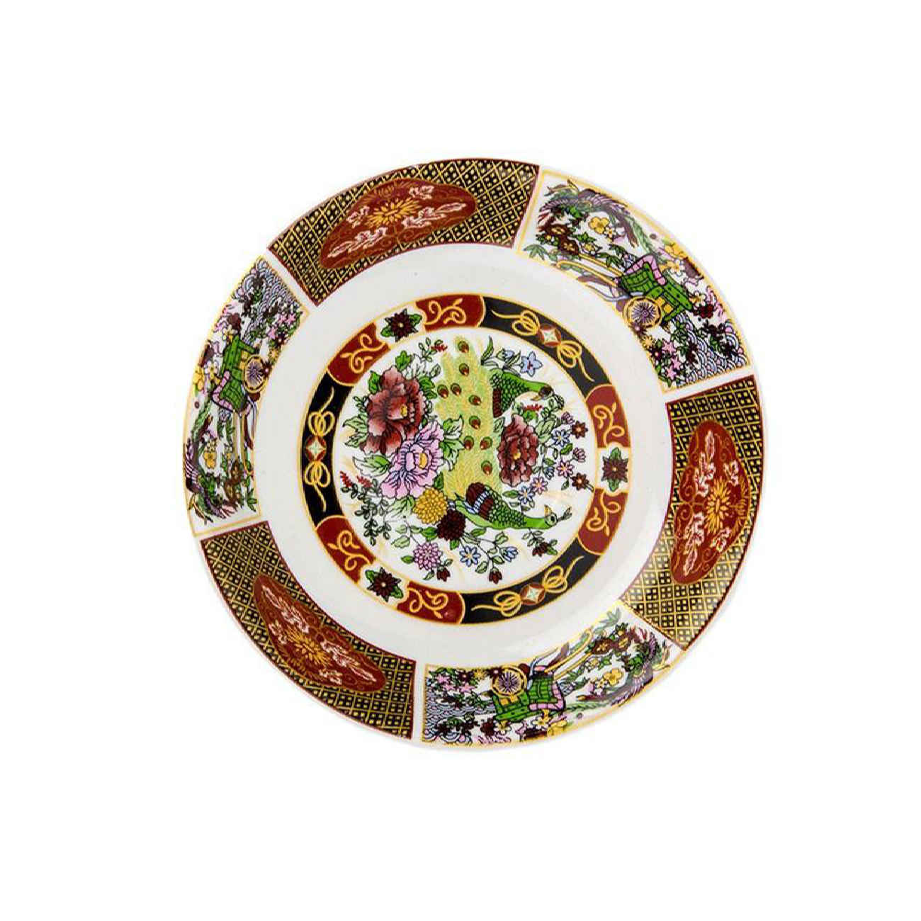 Price and Buy Persian Tea Saucer – Inspired by the Rich Tradition of Iran with Peacock  Design (X6) - Image 3