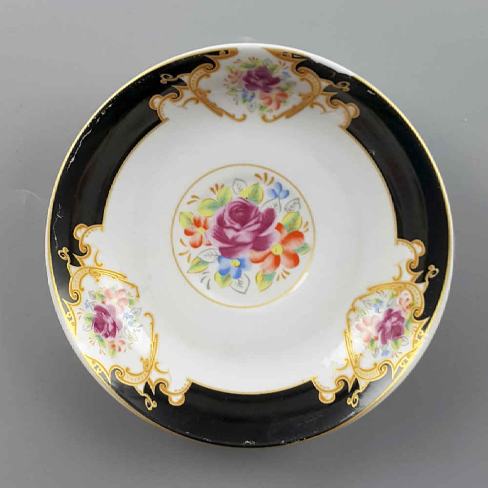 Price and Buy Persian Tea Saucer – Porcelain with Floral Gole Sorkh Design (Set of 6) - Image 7