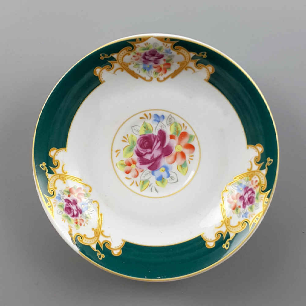 Price and Buy Persian Tea Saucer – Porcelain with Floral Gole Sorkh Design (Set of 6) - Image 8