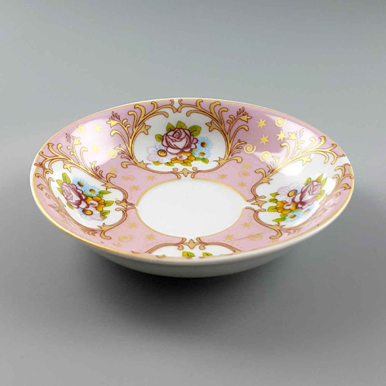 Price and Buy Persian Tea Saucer – Porcelain with Four-Flower Model (Set of 6) - Image 4