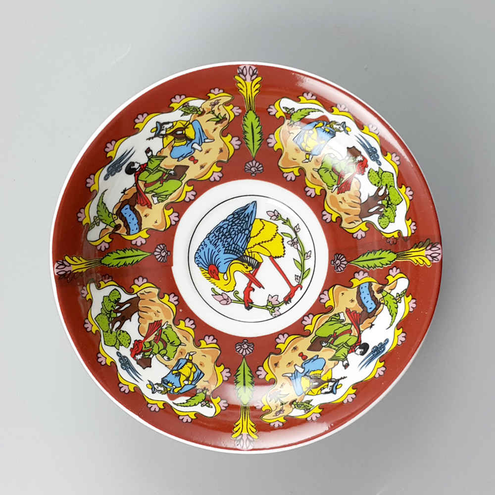 Price and Buy Persian Tea Saucer – Porcelain with Rayan Design (Set of 6)