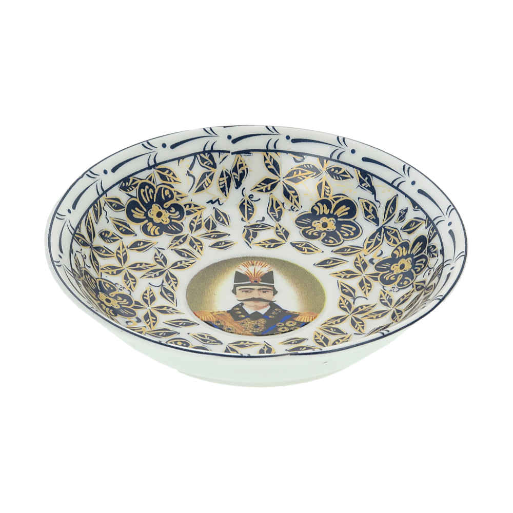Price and Buy Persian Tea Saucer – Porcelain with Shah Abbasi Ghalamkar Design (Set of 6)