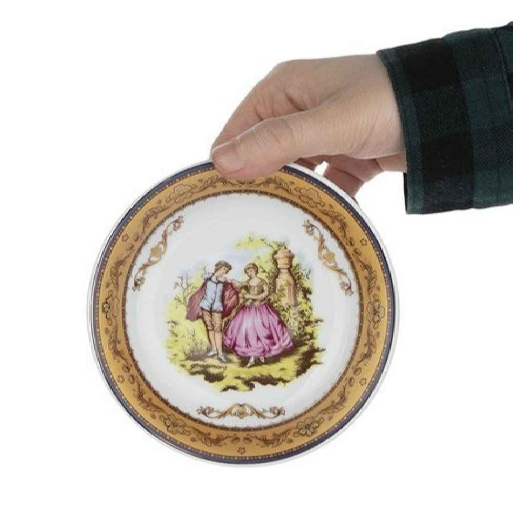 Price and Buy Persian Tea Saucer – Porcelain with Victoria Design (Set of 6) - Image 3