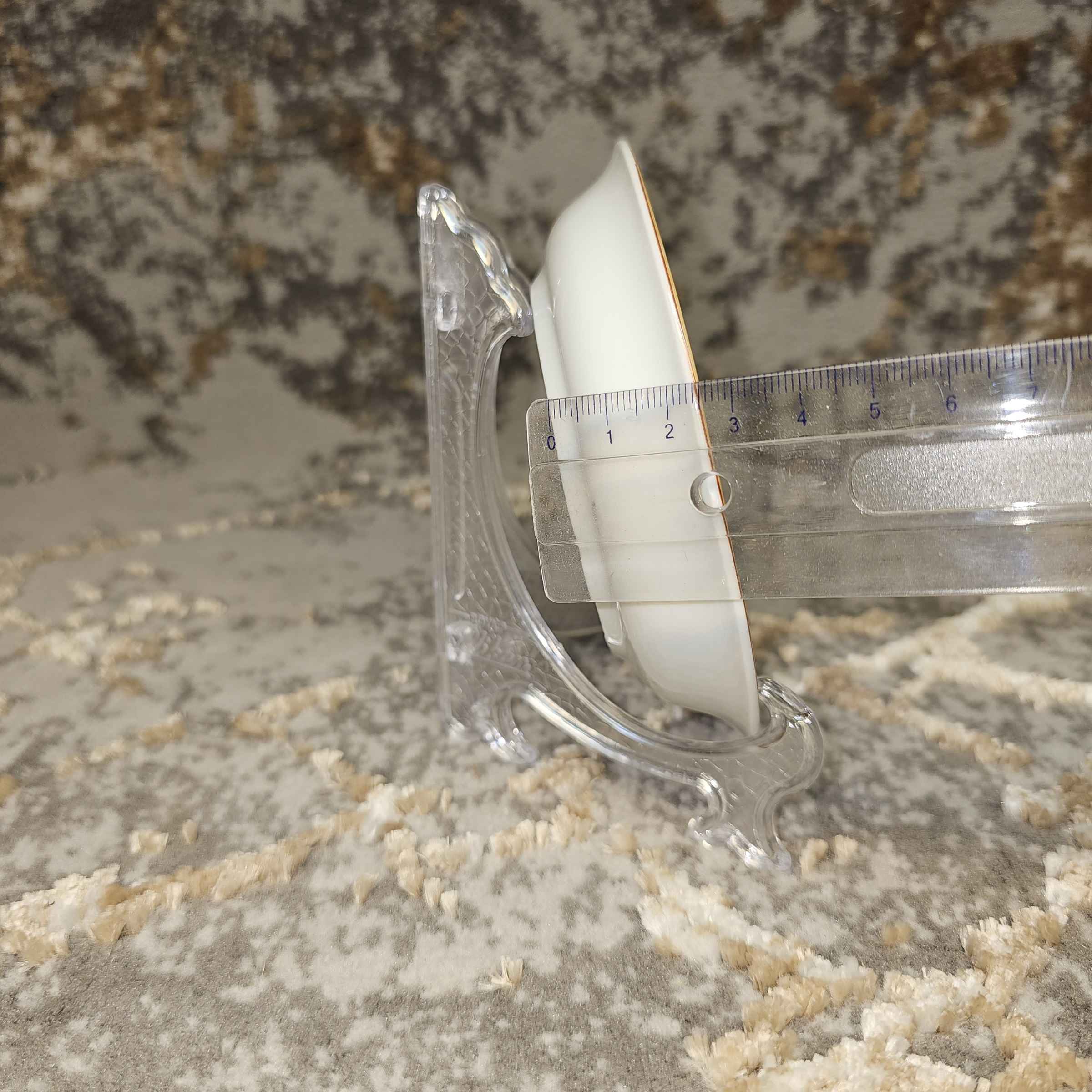 Price and Buy Persian Tea Saucer – Stunning Cultural Detail with Blossom Model (x6) - Image 5