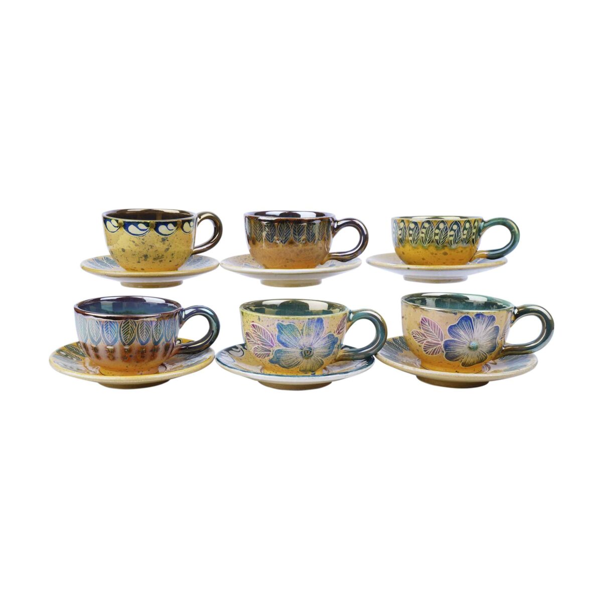 Price and Buy Persian Teacup Set with Saucer – Adrina Ceramic Design