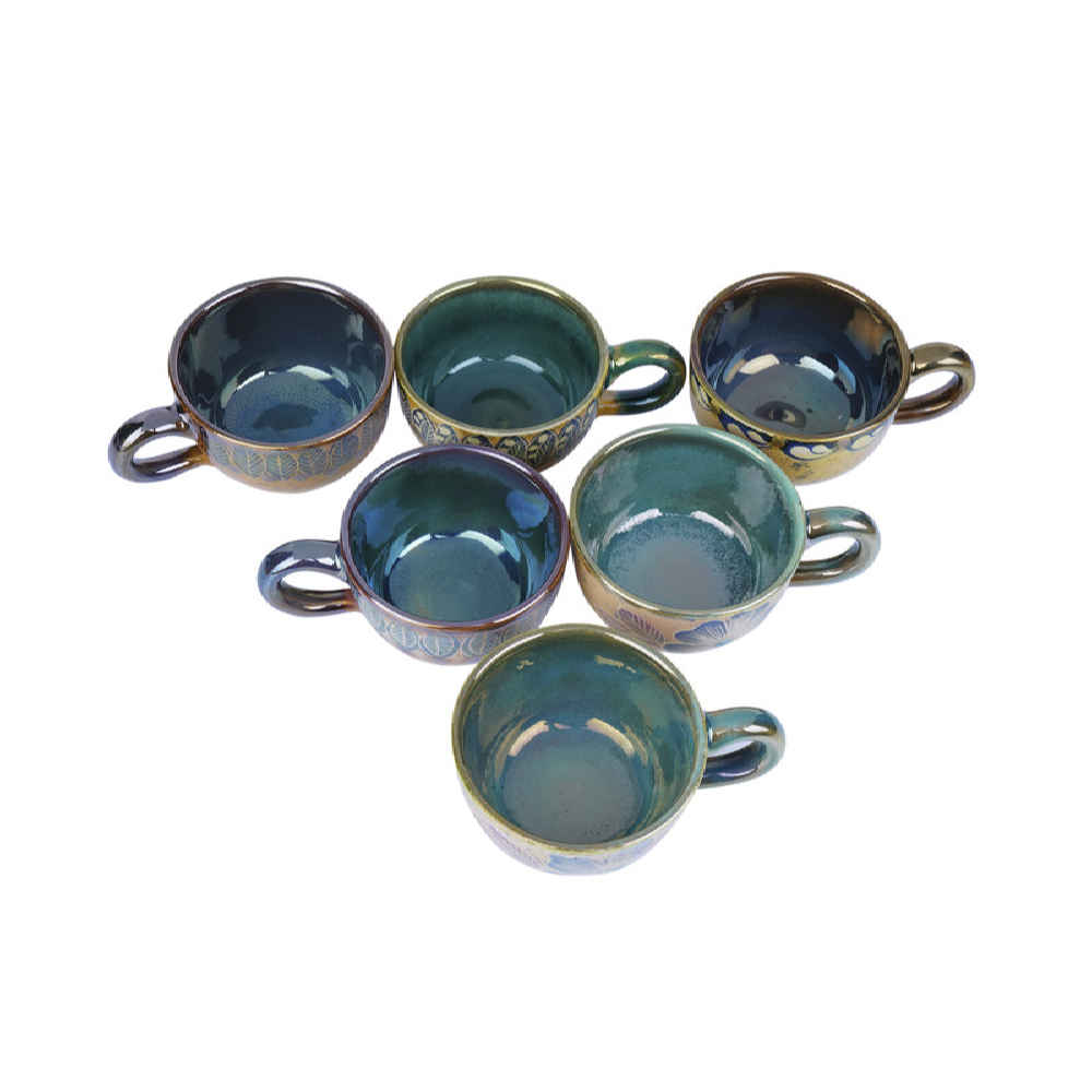 Price and Buy Persian Teacup Set with Saucer – Adrina Ceramic Design - Image 5