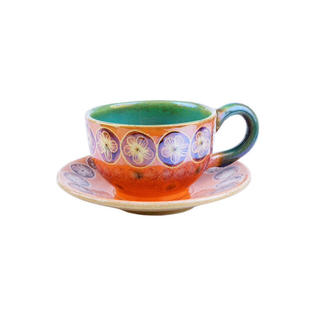 Price and Buy Persian Teacup Set with Saucer – Behnoosh Ceramic Design - Image 6