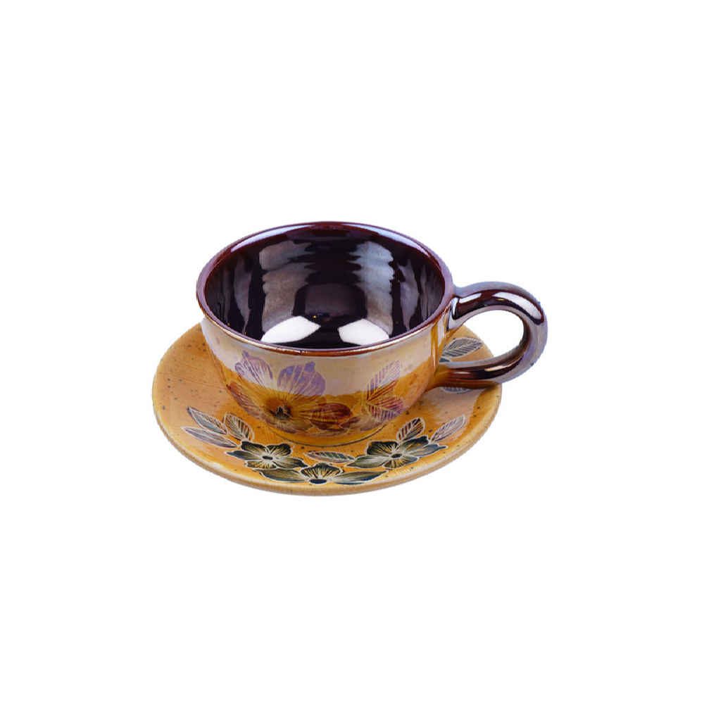 Price and Buy Persian Teacup Set with Saucer – Farzin Ceramic Design - Image 4