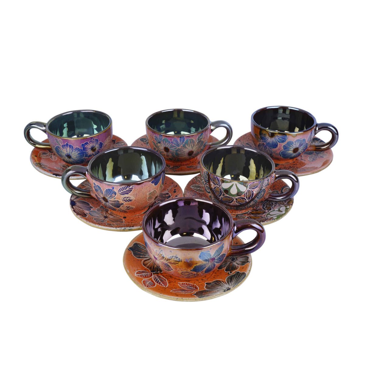 Price and Buy Persian Teacup Set with Saucer – Parisa Ceramic Design
