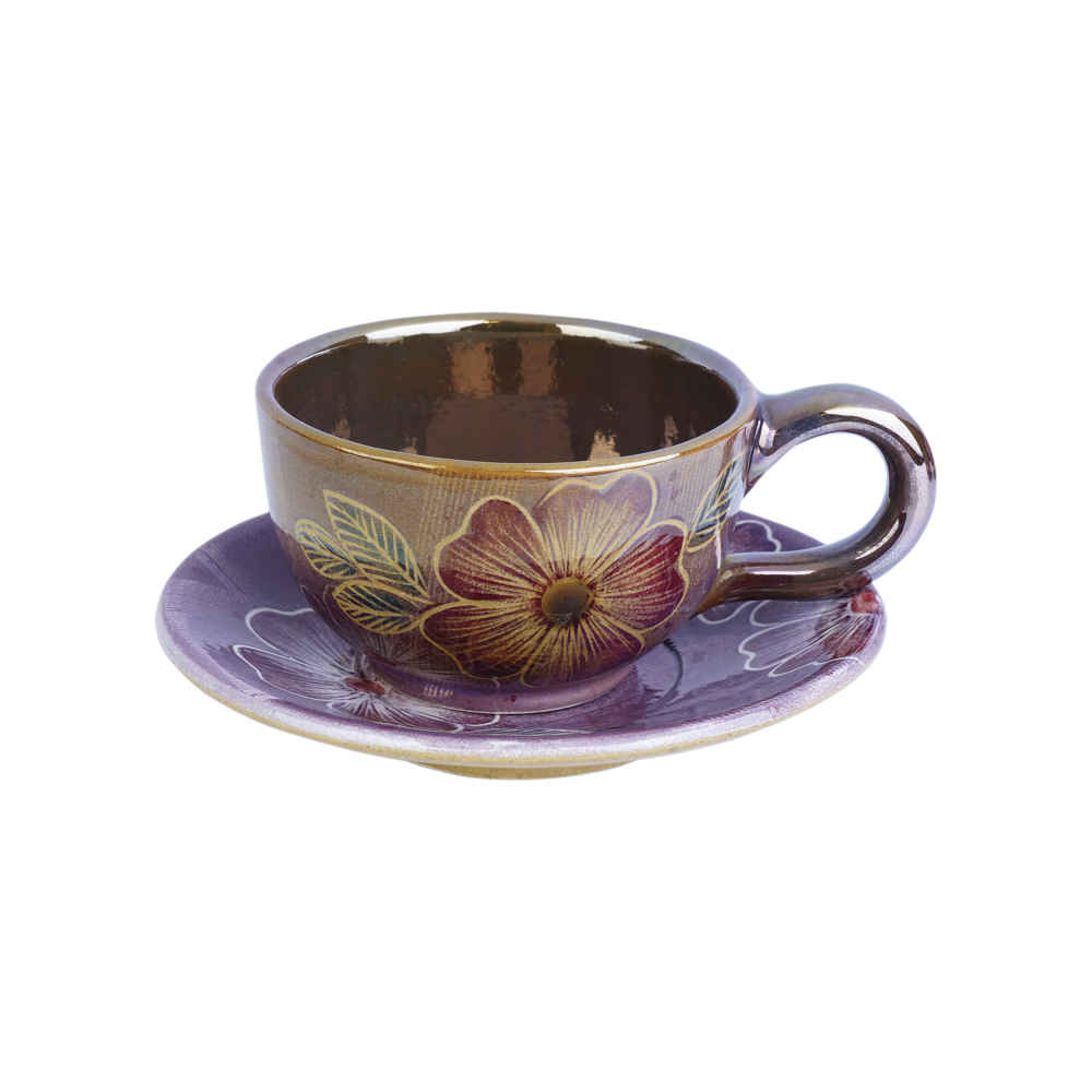 Price and Buy Persian Teacup Set with Saucer – Sherly Ceramic Design - Image 6