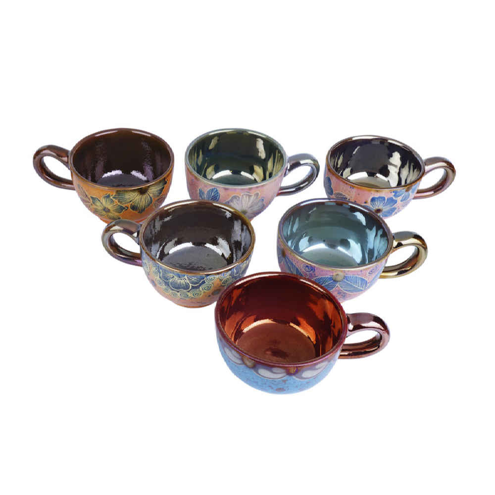 Price and Buy Persian Teacup Set with Saucer – Shiba Ceramic Design - Image 4