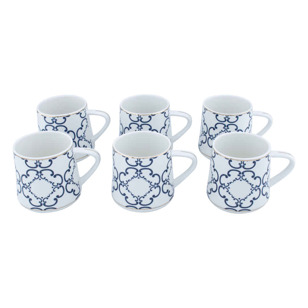 Price and Buy Persian Teacup Set with Saucer – Tiam Porcelain Design (12pcs) - Image 5