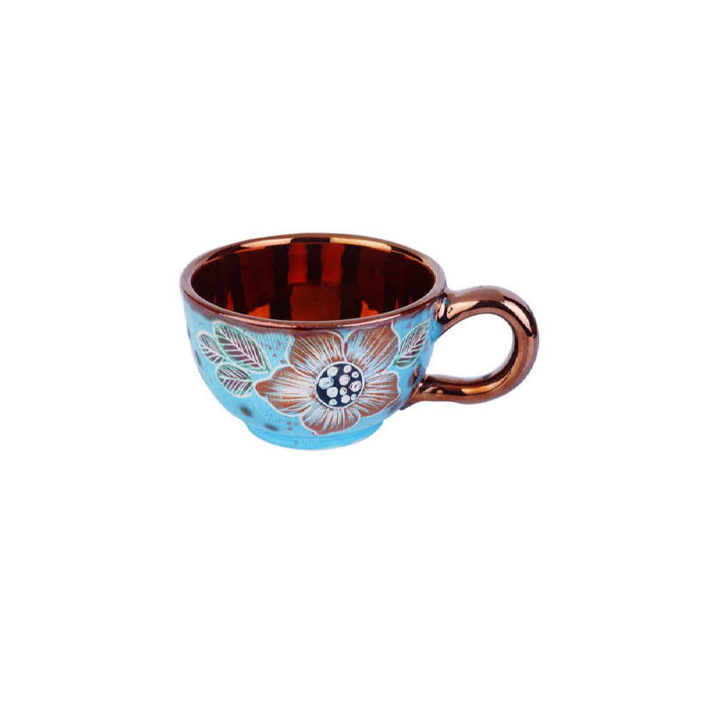 Price and Buy Persian Teacup Set with Saucer – Yasamin Ceramic Design - Image 4