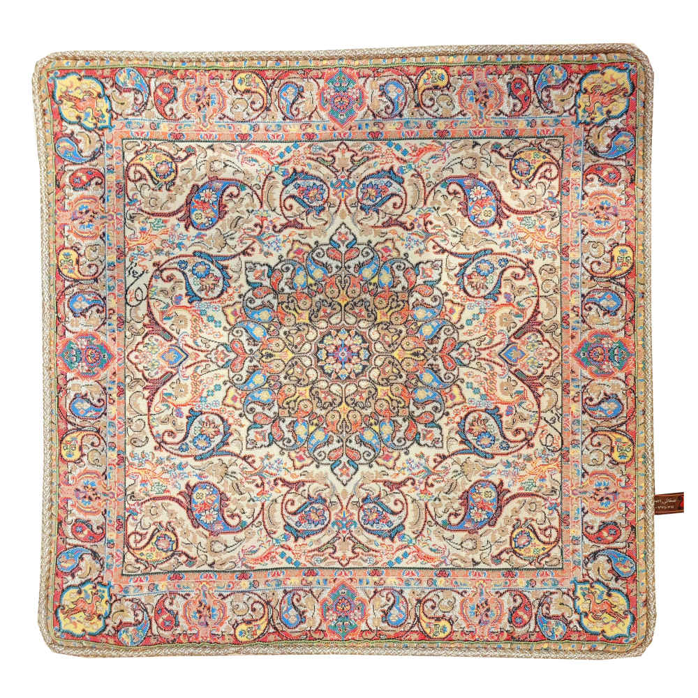 Price and Buy Persian Termeh Cushion Cover – Model Ahoo (X2) | Elegant Persian Silk Craft