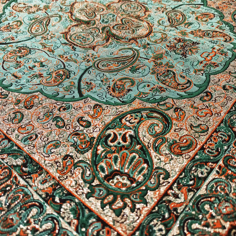 Price and Buy Persian Termeh Cushion Cover – Model Royan (X2) | Elegant Traditional Silk - Image 4