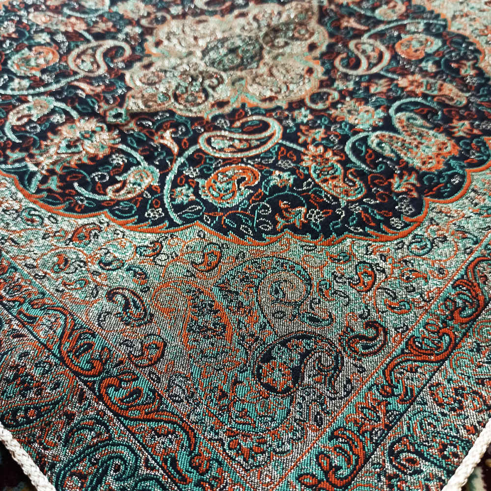Price and Buy Persian Termeh Cushion Cover – Model Yahya (X2) | Handwoven Persian Cushion - Image 5